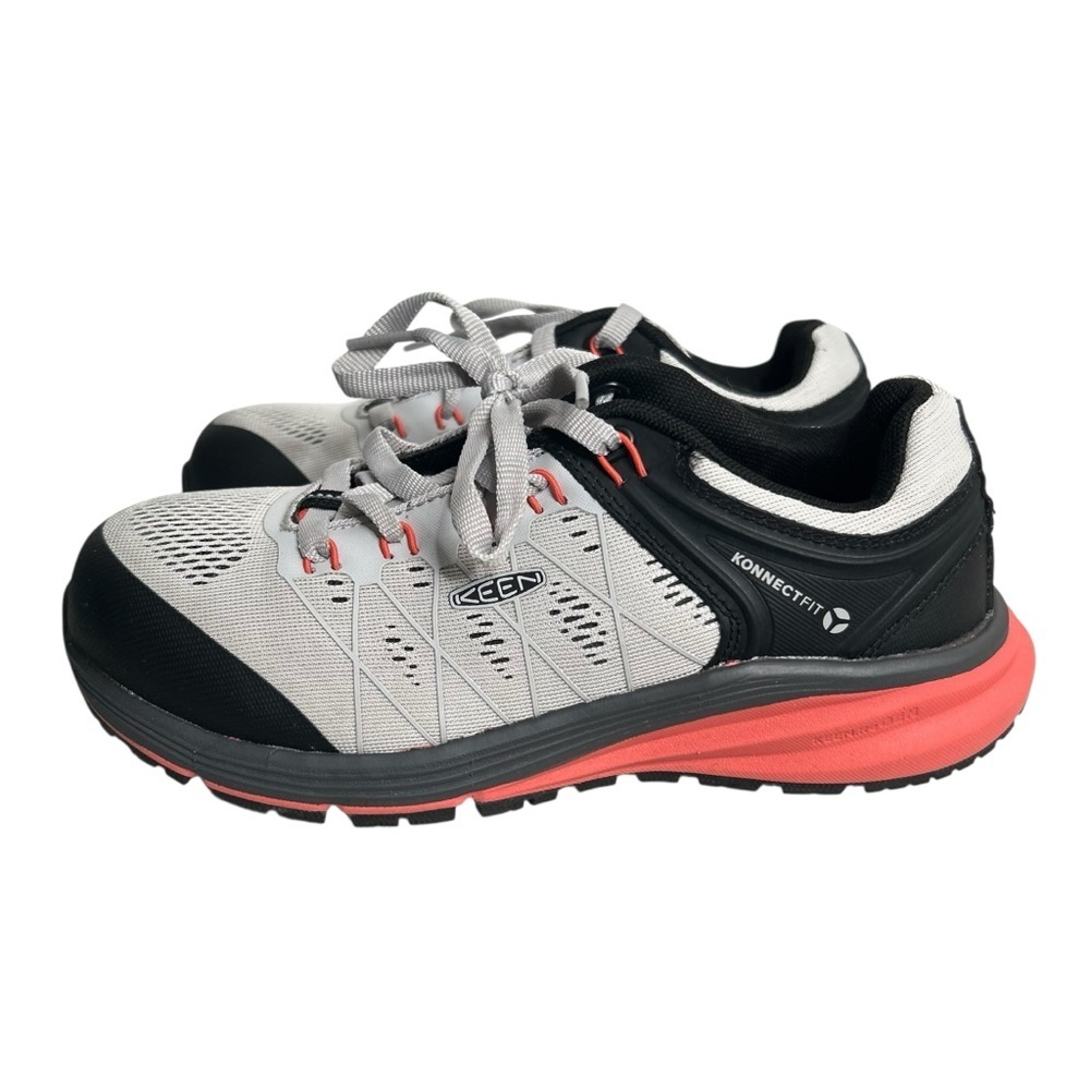Keen Utility Vista Energy Vapor Pink Black Women’s Size 6W Work Shoes Safety Toe